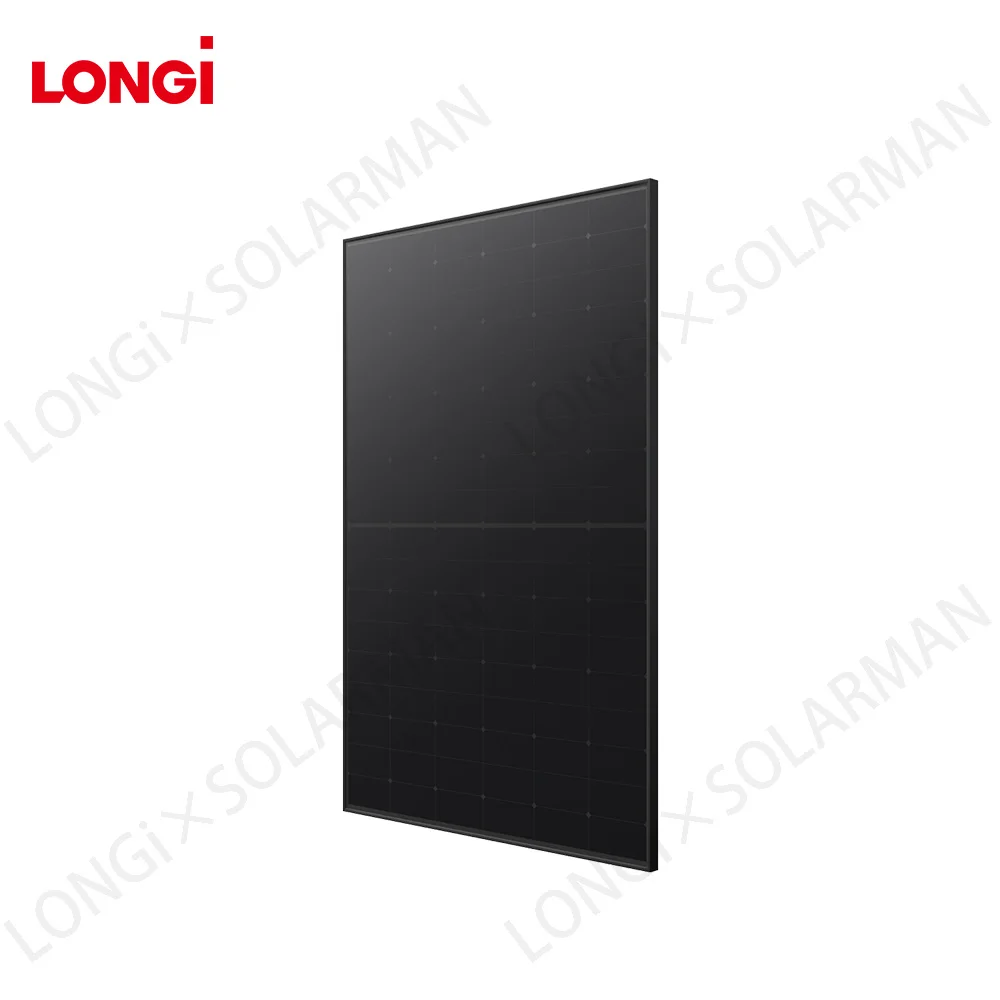 LONGi Hi-MO 6 Scientist LR5-54HTB 440-450M Half Cell All Black Solar Panels 440W 445W 450W