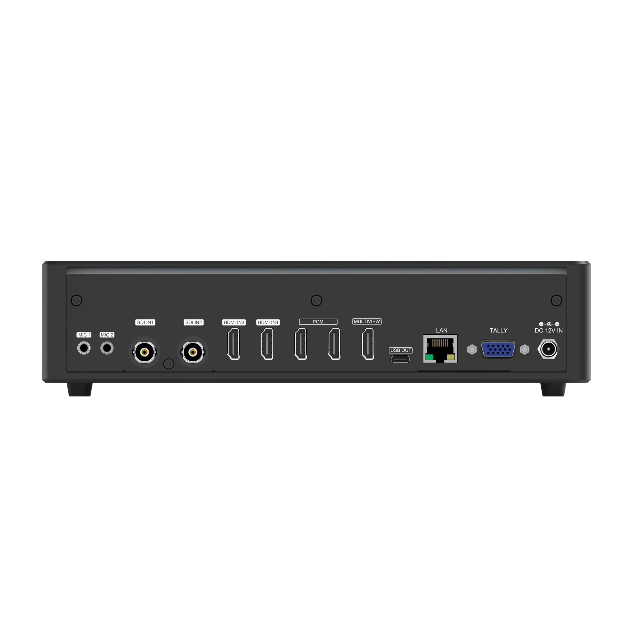 Portable 4-Ch  Multi-format  Streaming Video Switcher
