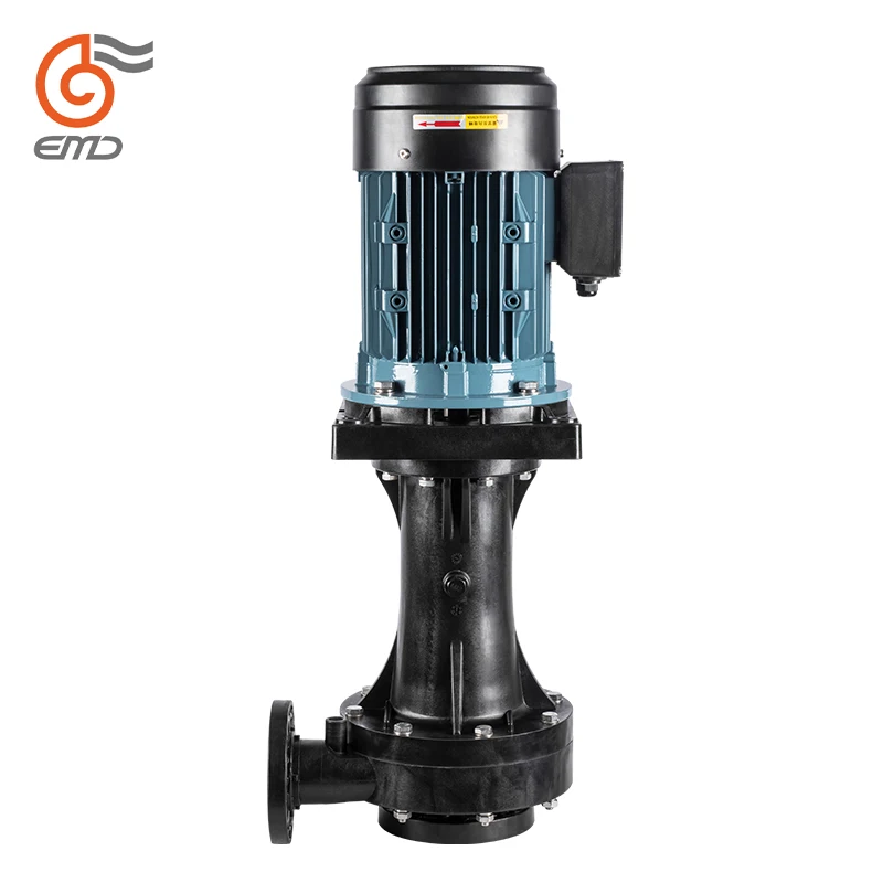 YTD series large flow spray pump no leakage corrosion resistant circulating centrifugal vertical pump out tank high pressure