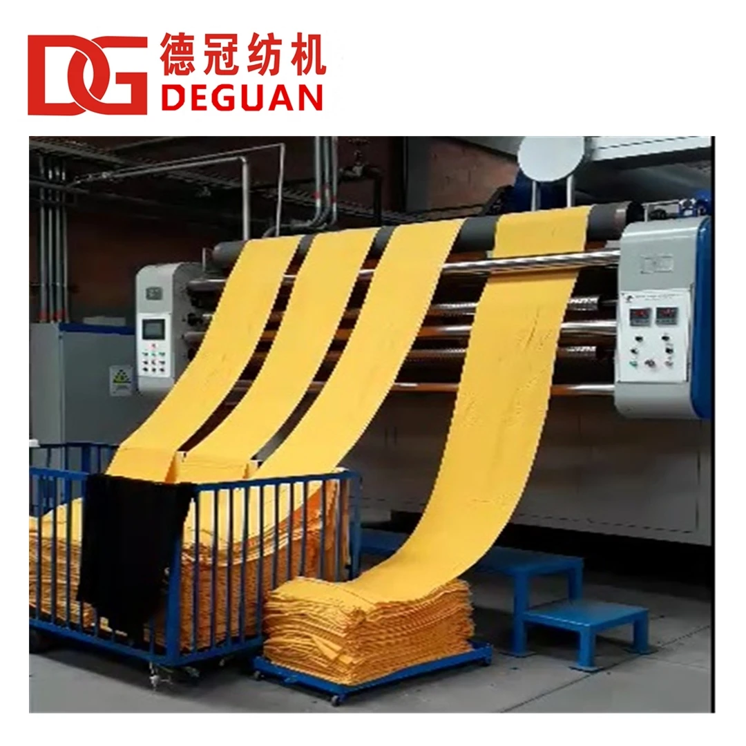 Relax dryer of knitted and woven fabric finishing machine