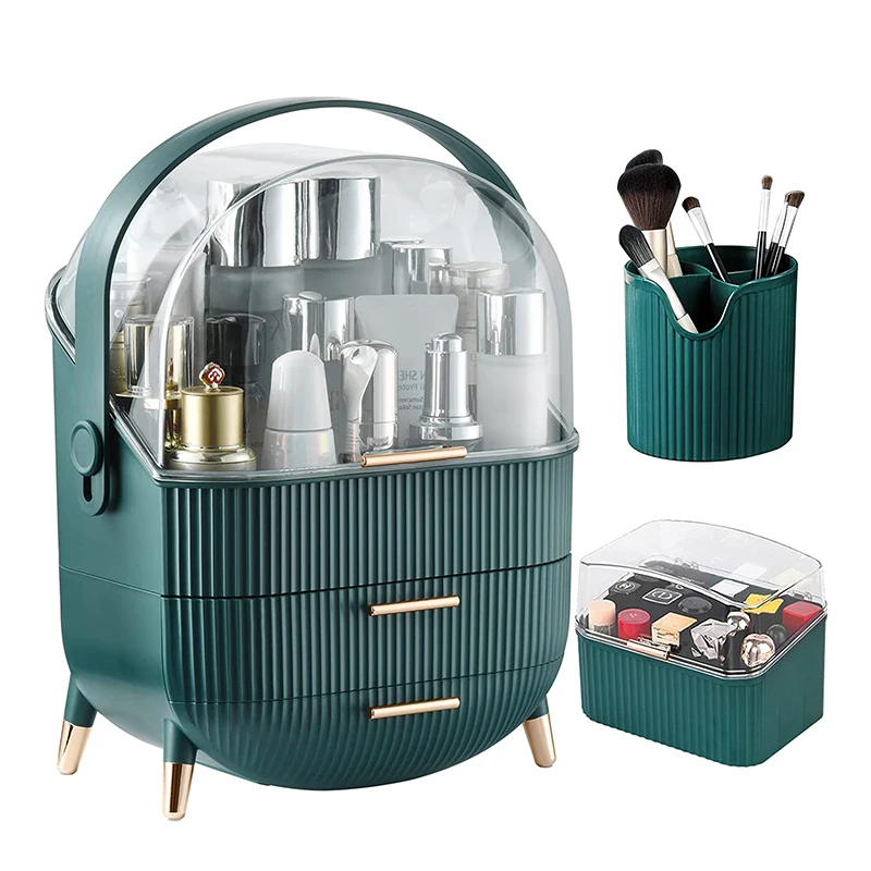 Box Desktop Organizer Drawer Makeup Organizer Stackable Jewelry Container Large Size House Storage Gf207