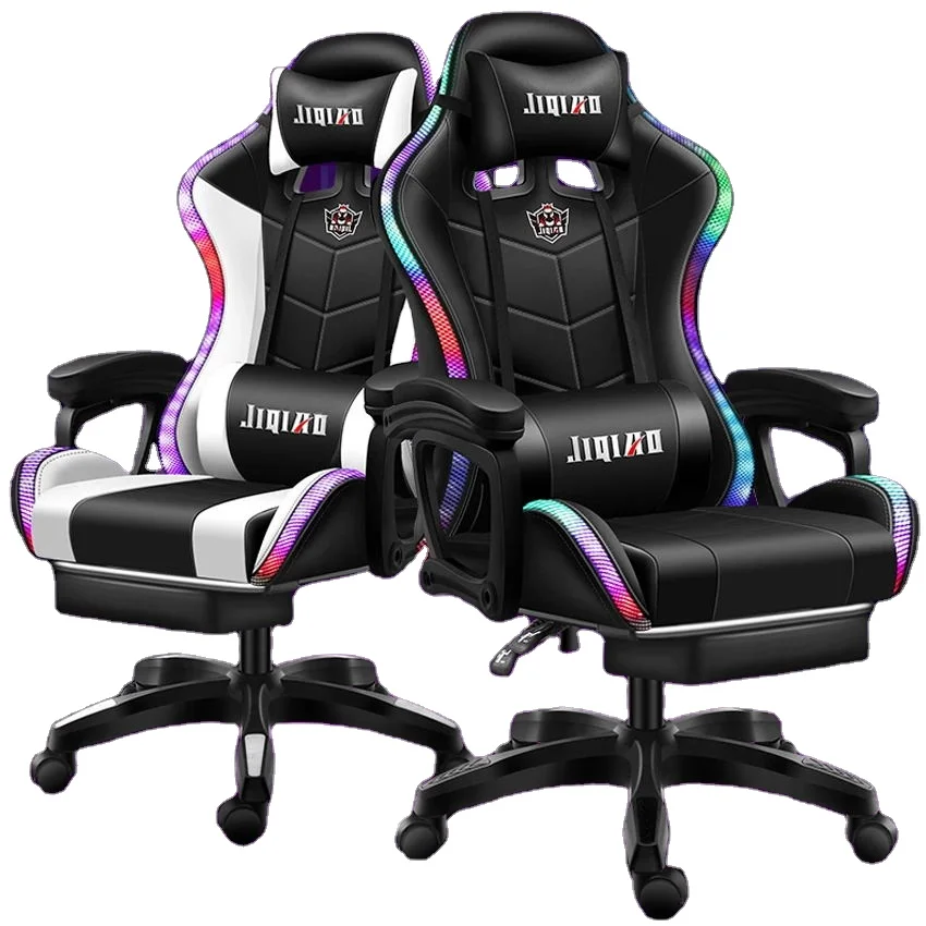 Office Computer Racing Leather Material Colorful Use For Play Games Gaming Chair