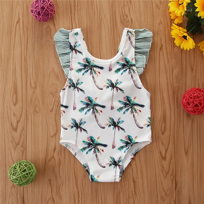 wholesale 1-5 Years Toddler Infant Swimsuit Swimwear Swimming Bikini One Piece