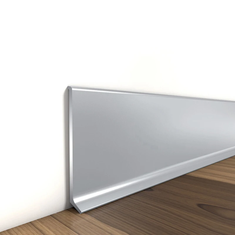 HERO METAL Floor to Wall Tile Trim Aluminum Alloy Skirting Board