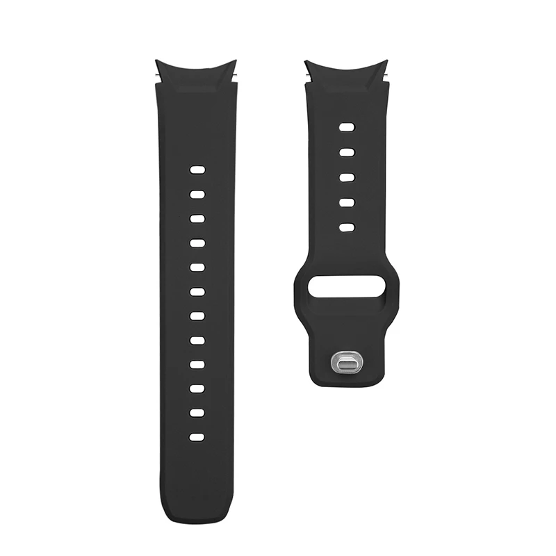 Ремешок силиконовый для Samsung Galaxy Watch 4 сменный классический браслет