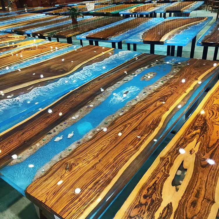 factory river table liquid epoxy resin AB