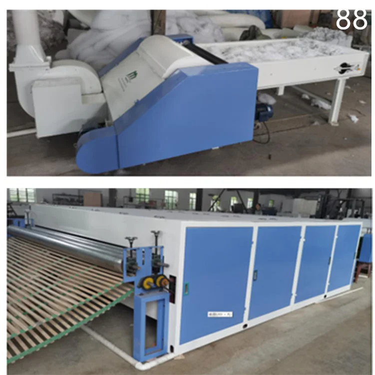 wadding production line cotton wadding machine polyester wadding machine