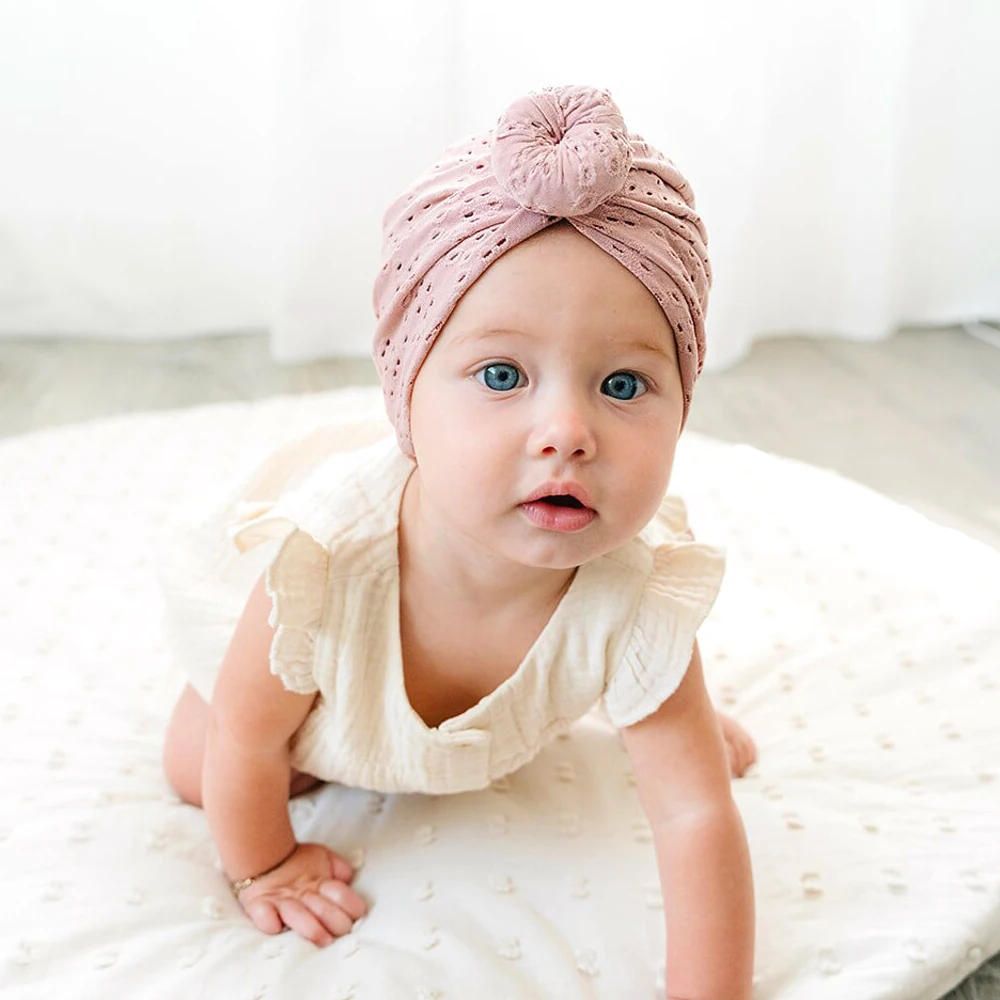 Sweet Baby Girl Headbands And Bows Kids cable knit headband baby Hair Accessories Baby  turban hat