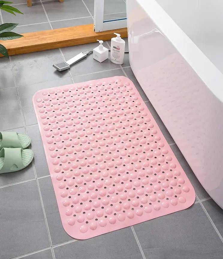 
Customized microfiber memory non-slip safety thickened absorbent folding shower mat non-slip pvc bathroom absorbent bath mat 