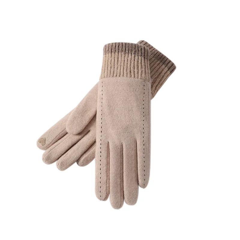 REXCHI DY47 Wholesale Custom Logo Winter Sensitive Smartphone Screen Touch Gloves