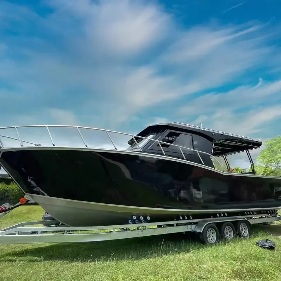 11m 36ft Family Cruising Offshore Luxury Yacht Welded Aluminum Fishing Boat