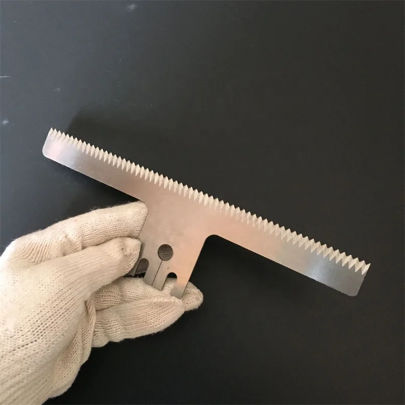 Factory Manufacture Packaging Machine Tooth Blade Cutting Knives Serrated Knife