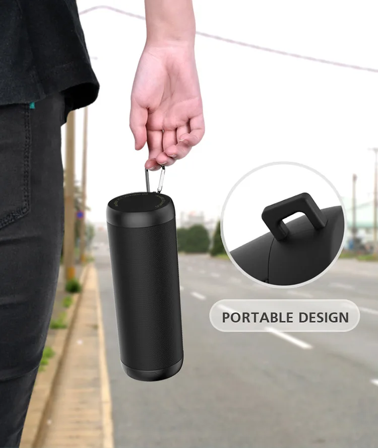 
Wholsale Stereo Mini Speaker Long Playtime Bluetooths Wireless Speaker with Impressive Sounds for Sports Travel Speaker 