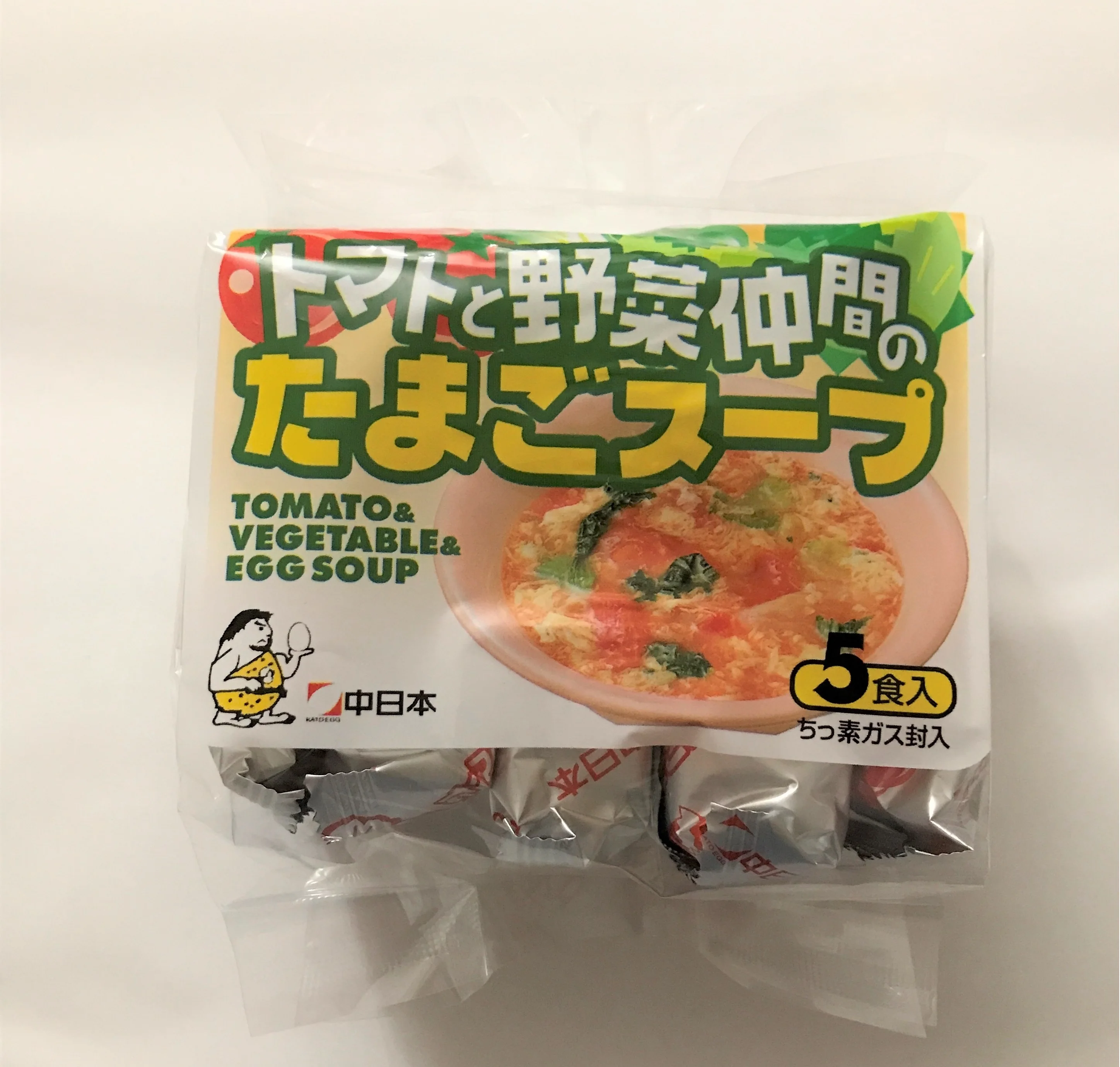 Long-Term Storage Freeze-Drying Vegetables Tomato Soup With Egg