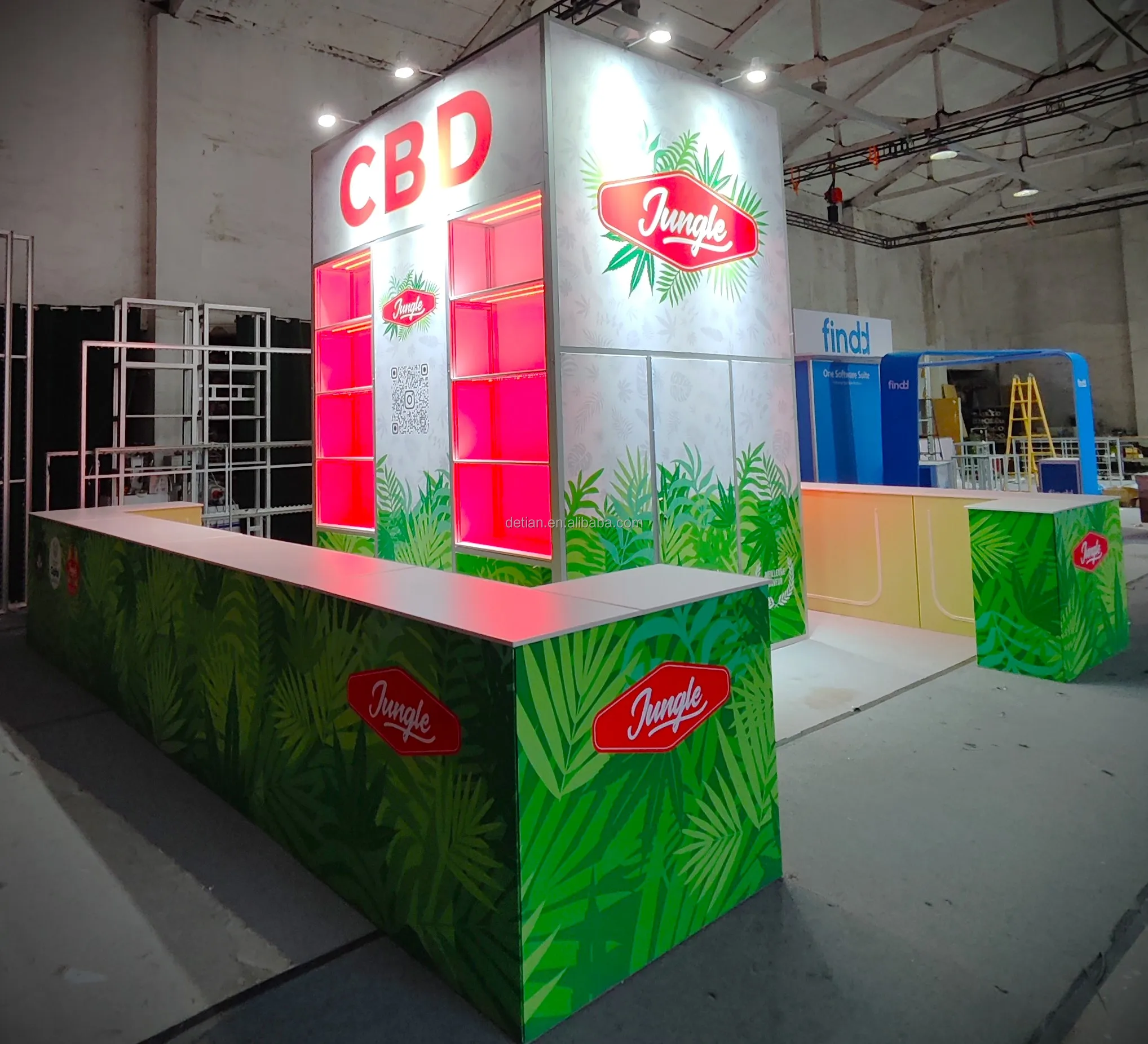Seg Pop Up стендовый стенд для выставки баннер выставочный выставочного стенда световой короб