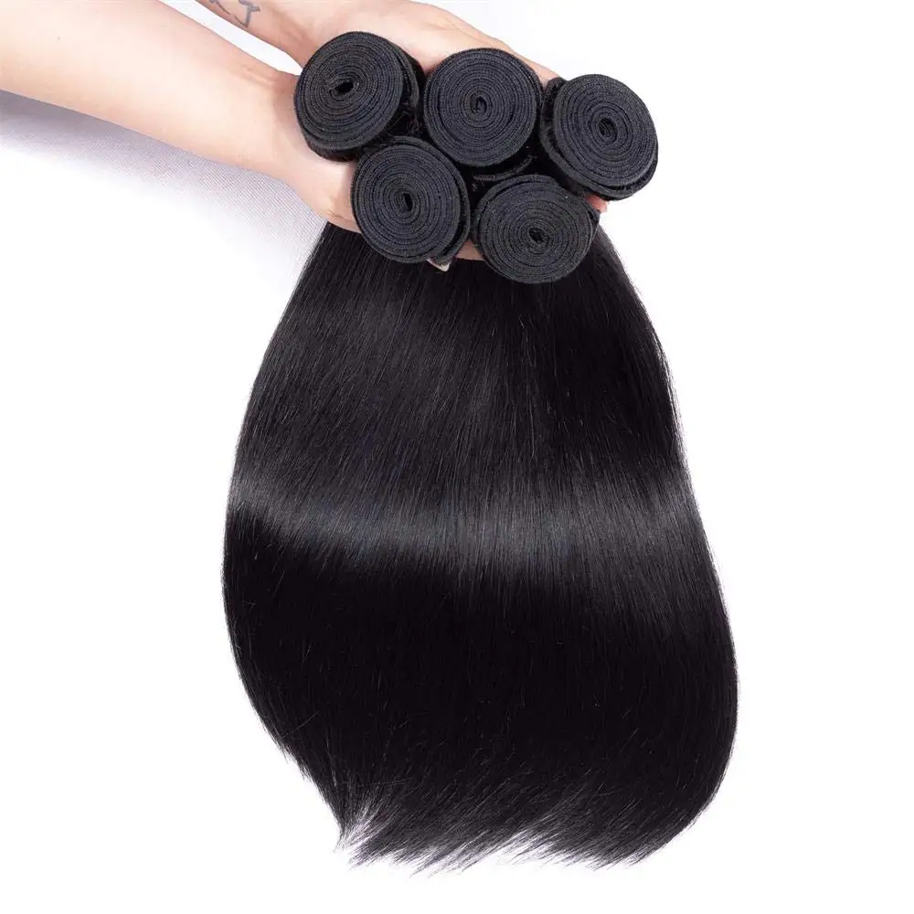 Excellent for free 12a cuticle aligned raw virgin unice hair bundles with closure