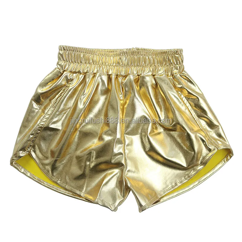 18+ Colors Metallic Baby Girls Shorts Western Summer Wholesale Kids Camp Shorts
