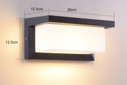 Водонепроницаемый настенный светильник, наружный настенный светильник, наружный и внутренний светильник