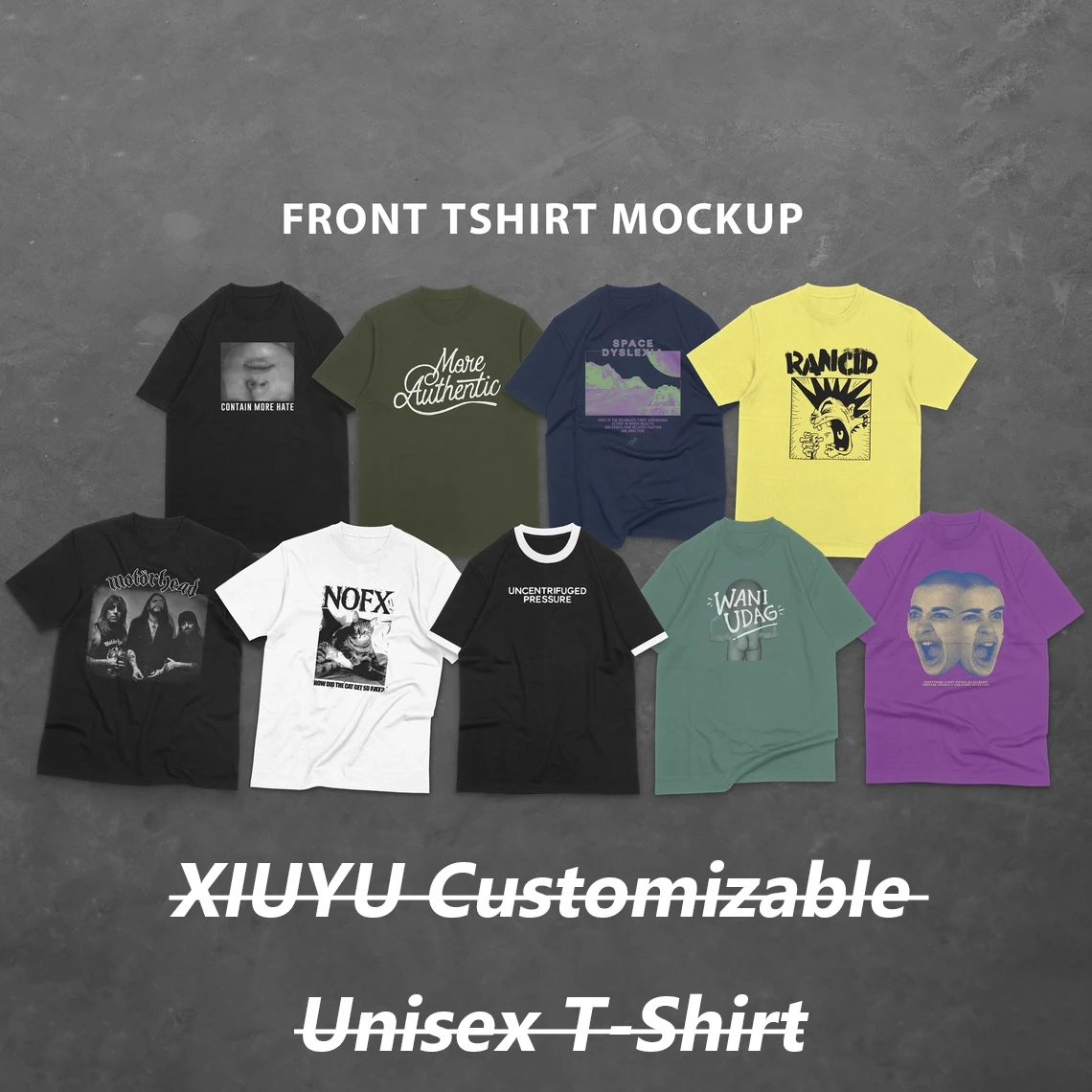 New Style Customizable Logo Reycled Polyester Organic Cotton Fabric Sweatshirt Oversized Men Tshirt