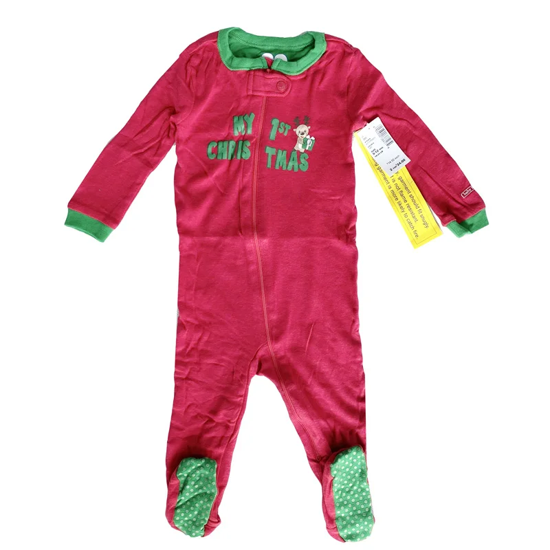 Wholesale New Born Baby Infant Toddler Children Apparel Kids Stock lots Surplus Garments Christmas Rompers
