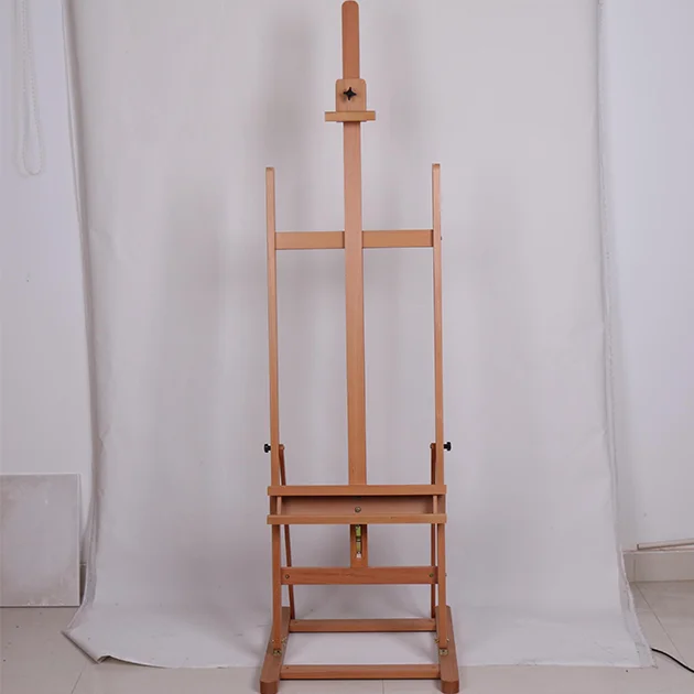 High Quality Easel Stands Wooden Easels 51.4*61*185 Beech Wood for Sketching Drawing and Painting