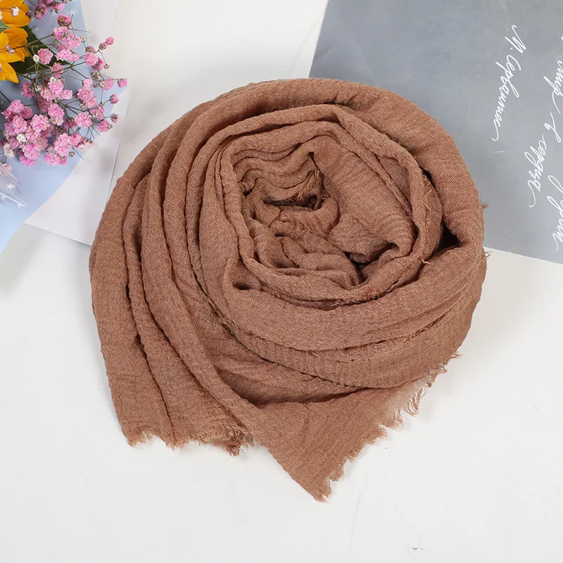 Женский хлопковый шарф