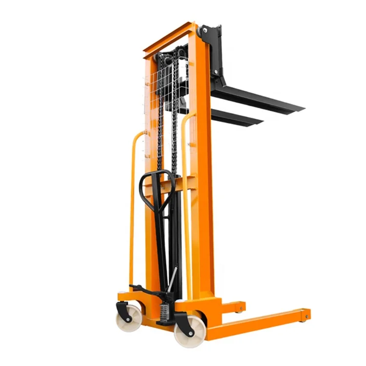 1ton 2ton  lower price hot sale good quality manual pallet stacker high quality Hydraulic forklift hand