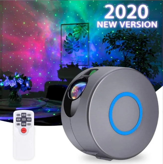 Светодиодный Звездный проектор Звездное небо Ночной свет RGB лазерный светодиодный окружающий