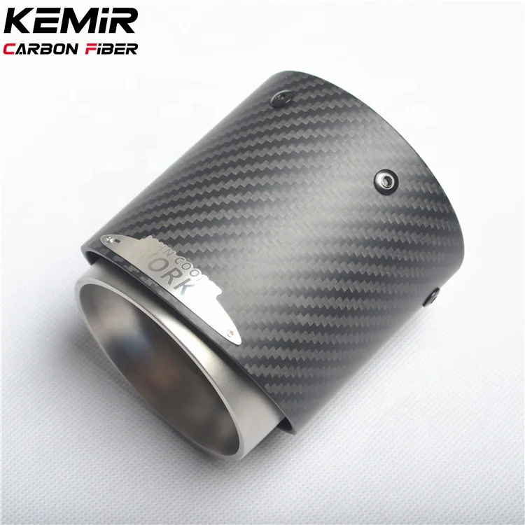Carbon Fiber Mini JCW Style exhaust tailpipe tip For MINI All series R55 R56 R57 R58 R59 R60 R61 F54 F55 F56 F57 F60
