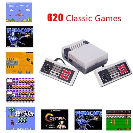Мини для NES игровой консоли 620 встроенный классические для Nintendo игры видео ТВ игры