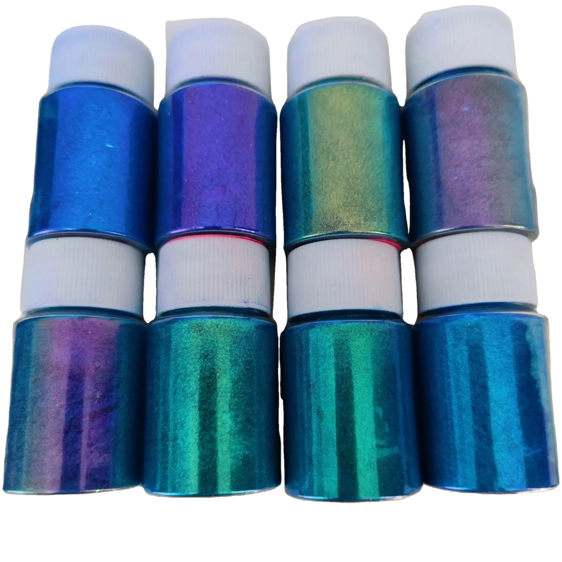 Wholesale chameleon shifting pigments for eye shadow cosmetics