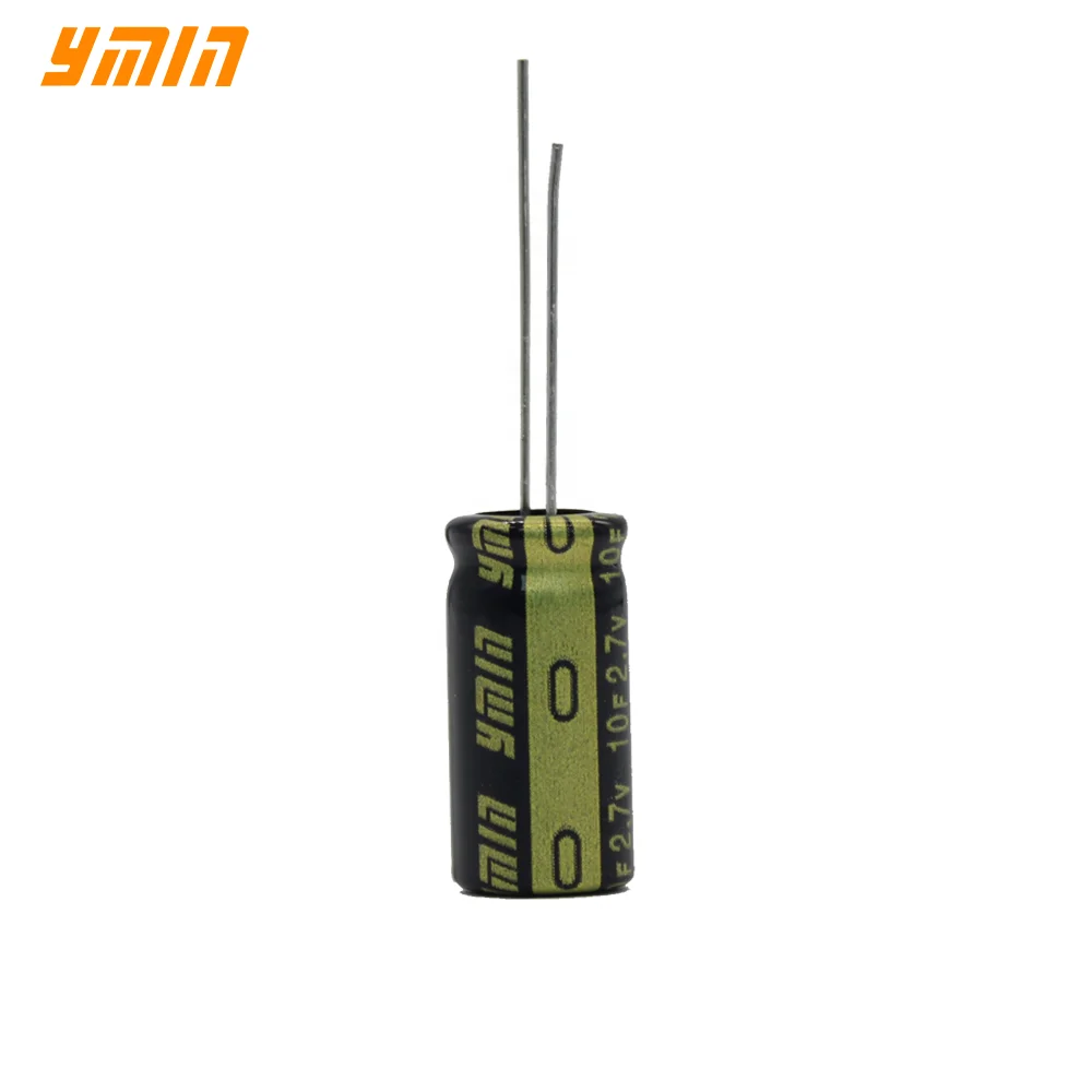 Миниатюрный Суперконденсатор YMIN SDS 2,7 в 10 фарад 10*25 для портативных электроинструментов