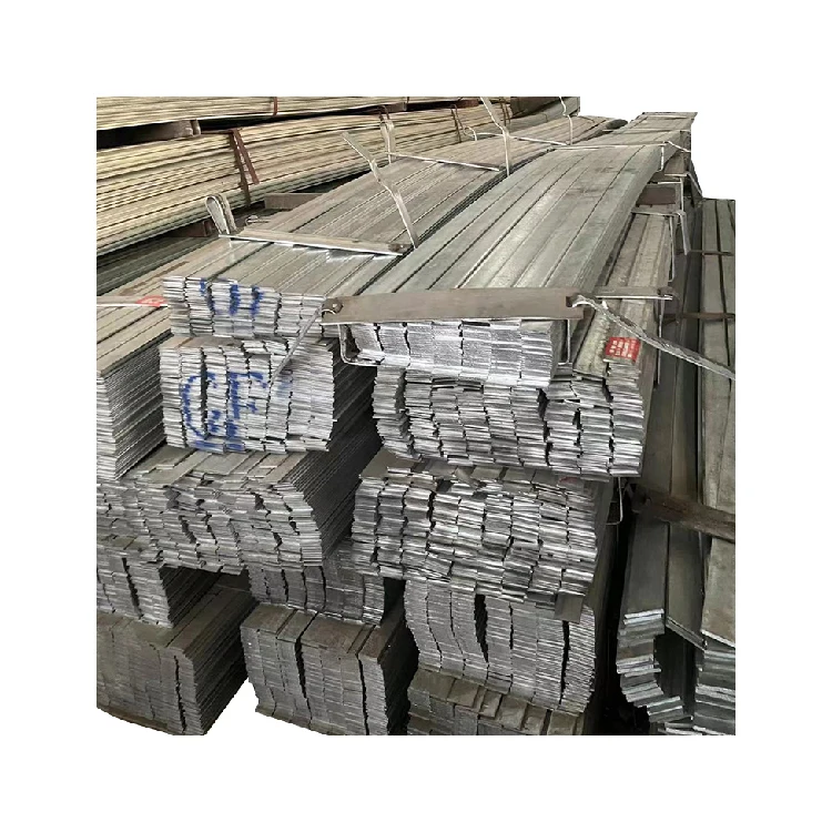 High Quality Durable Using 10mm-500mm Galvanized Flat Steel Bar Flat Steel Plate