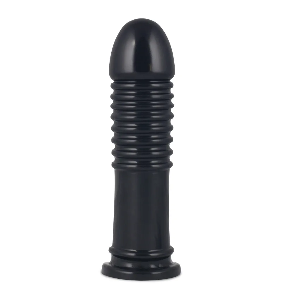 Super Big Dildo 8 inches Long King Super Size Dildo Huge Penis PVC Sucker Sex Toys Black Dick For Women
