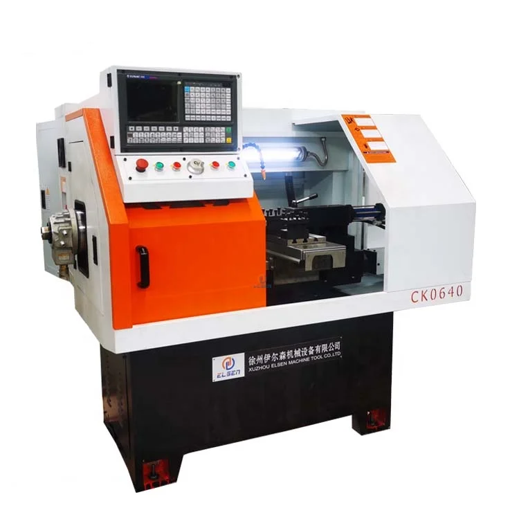 ck0640 2axis flat bed lathe small cnc lathe machine