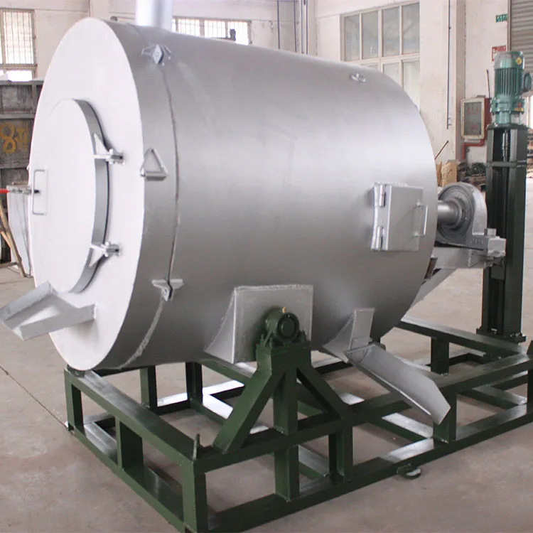 aluminum rotary melting furnace rotary furnace zinc