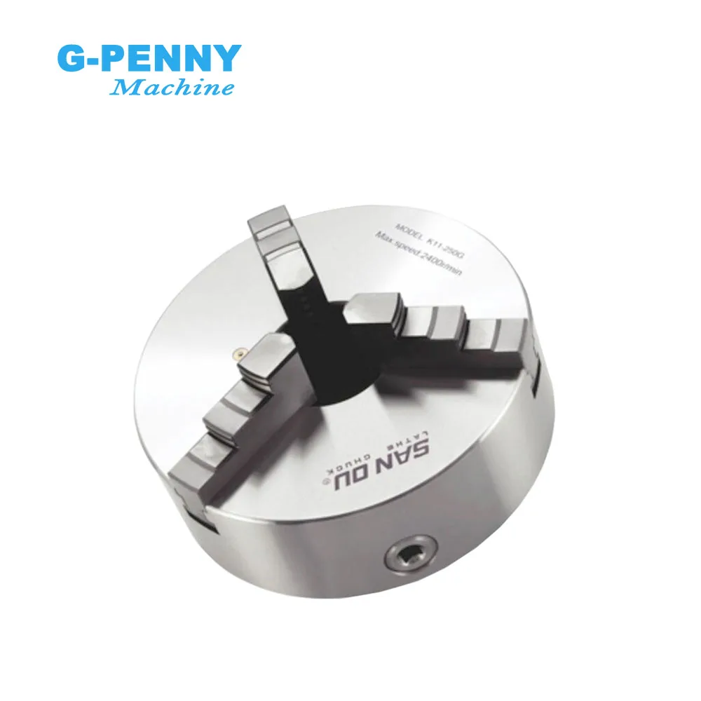 3 Jaw 160mm Chuck self-centering SANOU for cnc Engraving Milling K11 3 jaws Chuck lathe