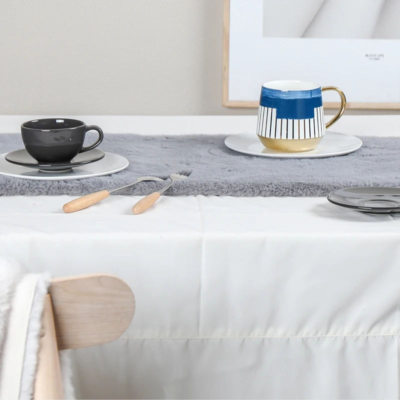 Домашний декор, оптовая продажа, роскошные рождественские скатерти для столовой