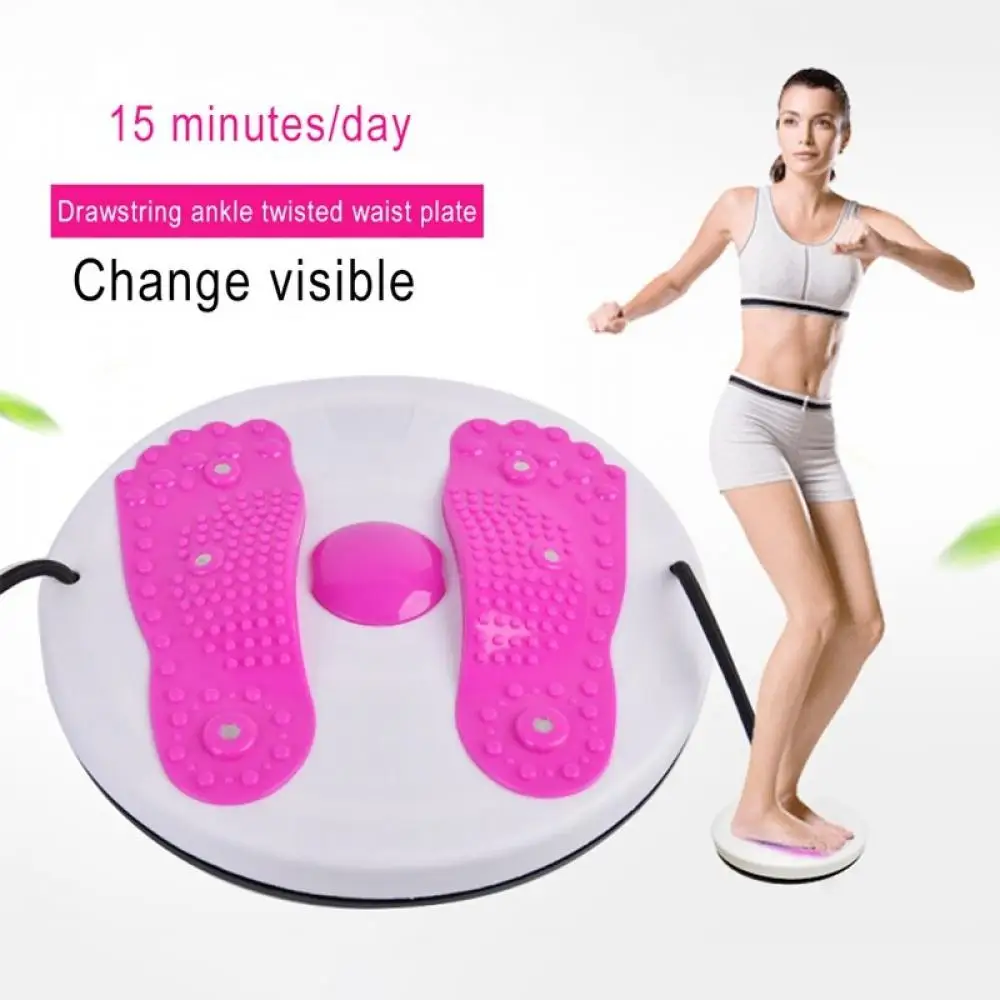 Fat Throwing Machine with Rope Magnet Home Sports Fitness Exercise Equipment Trainer Waist Twisting Disc