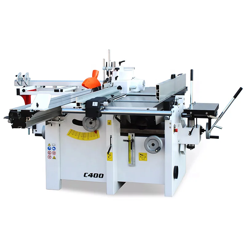 C400 Multifunctional wood Planner Thicknesser Woodworking Combination Machine