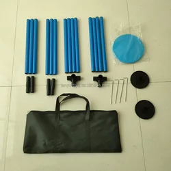 Flying Disc Throwing Game Set, Portable Toss Flying disk Game for Kids and Adults OR Beach, Lawn, Backyard and Garden Game