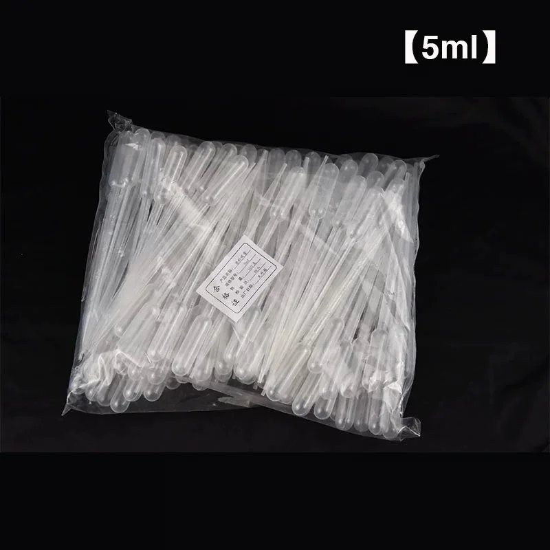 1ml 2ml 3ml 5ml Plastic Transfer Pipettes Calibrated Pasteur Pipets Dropper Suitable for Laboratory Use