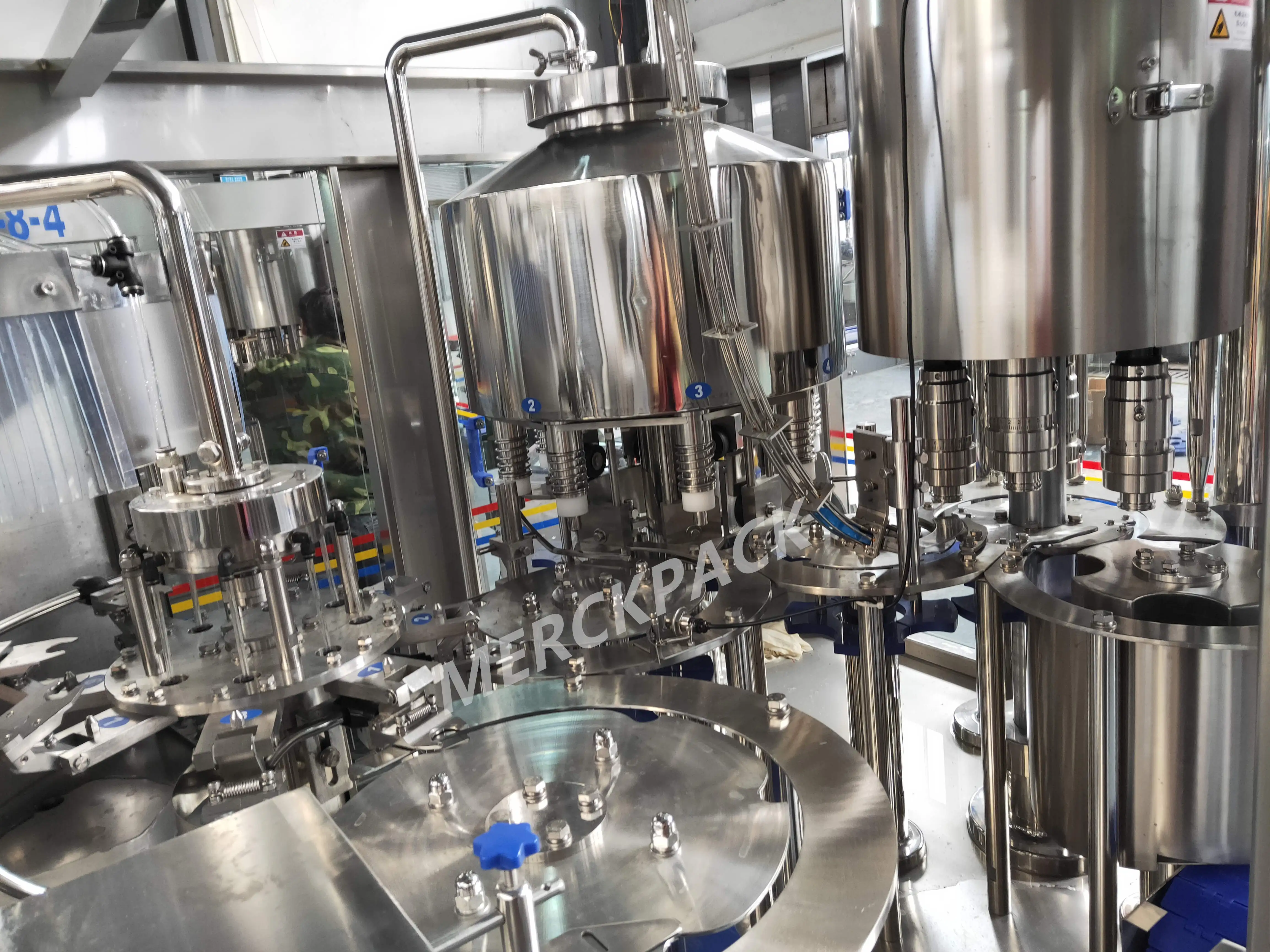 Automatic 3IN1 Monoblock Bottled Pure Mineral Drinking Water Washing Bottling Capping Filling Machine Complete Production Line