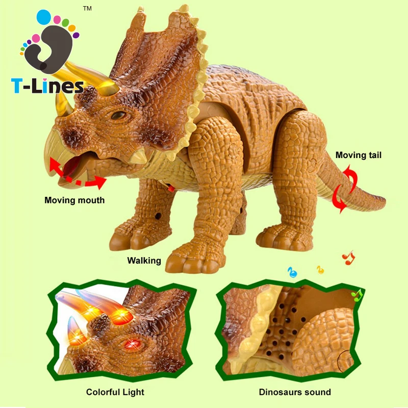 
Model simulation walking electric dinosaurs toys with sound 