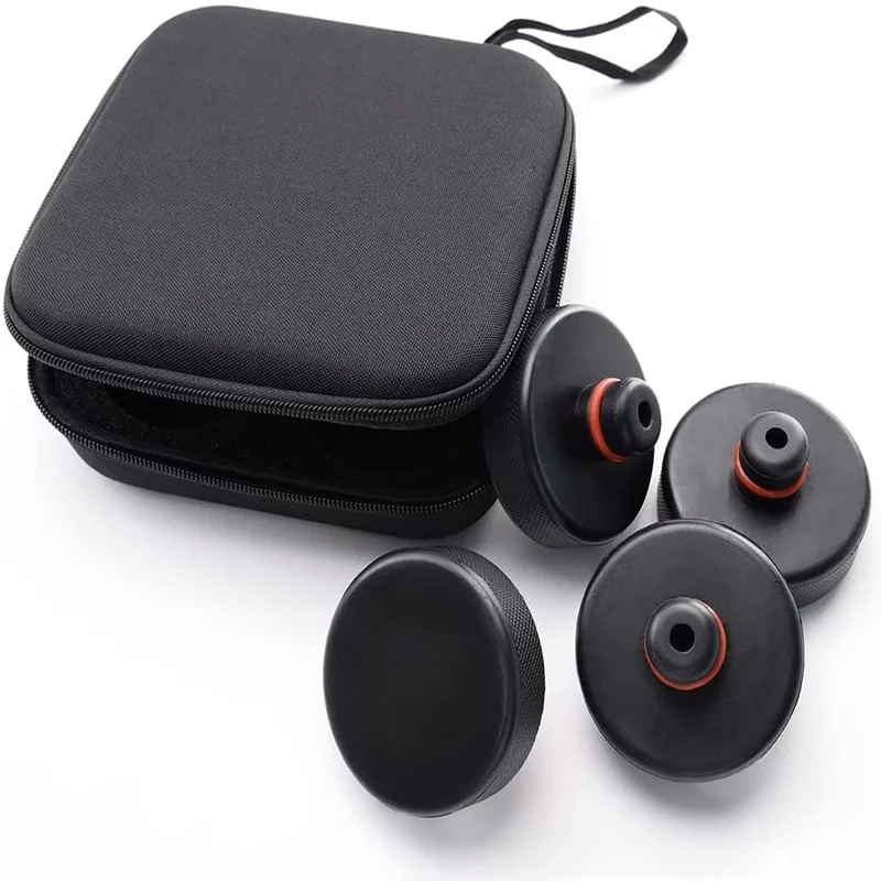 Wholesale car jack lifting pad adapter jack rubber pad 4 pieces suitable for Tesla models
