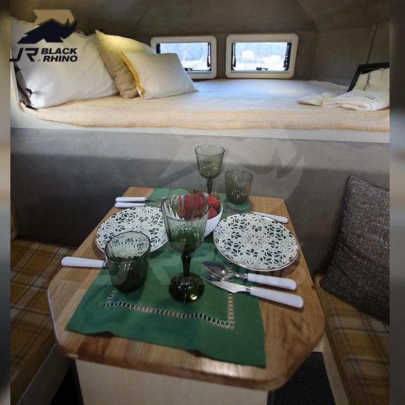 Famous luxury china luxury rv off road rv for pickup