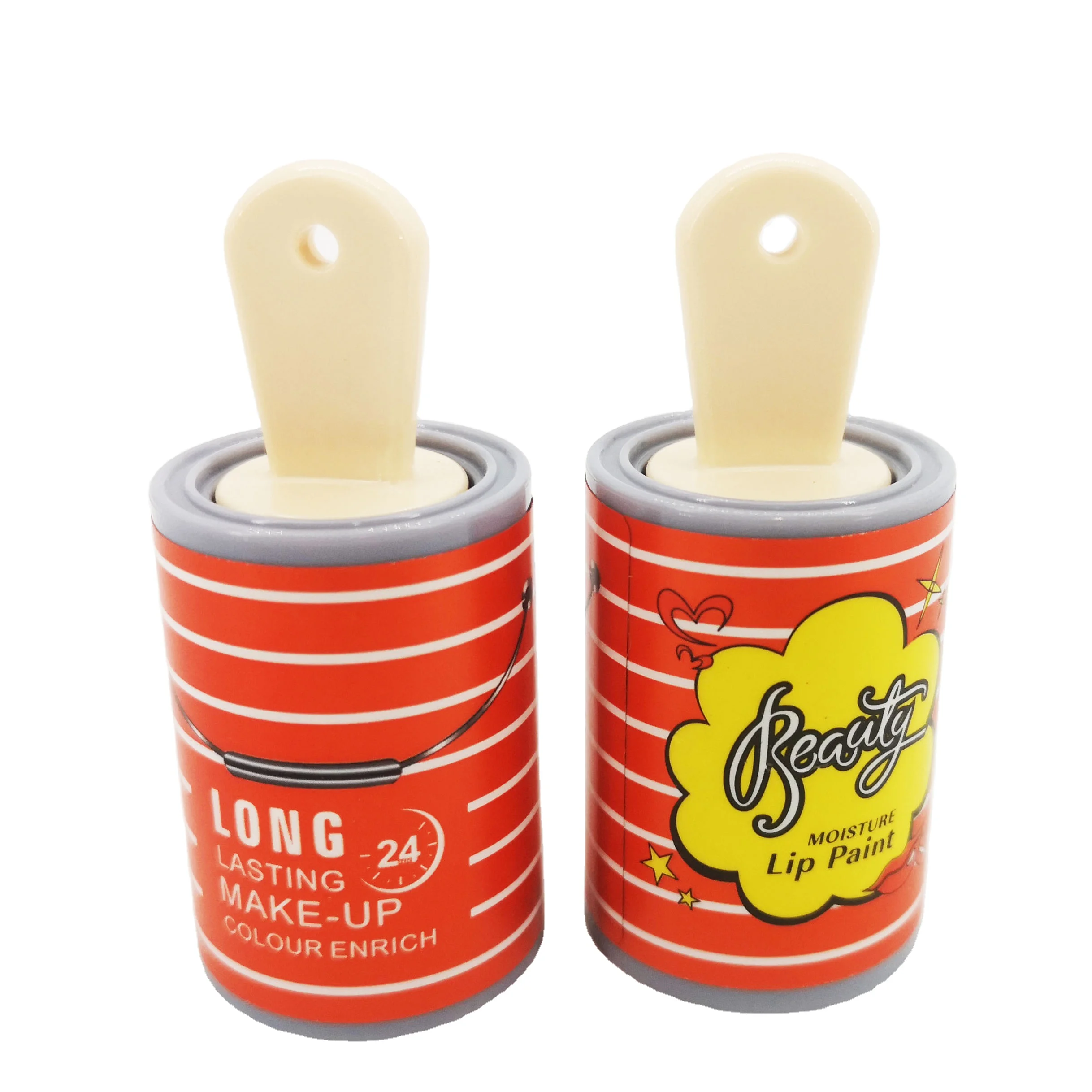 
Wholesale Empty Mini Cute Cosmetic Soft Paint Bucket Lip Glaze Tube Container Packaging 