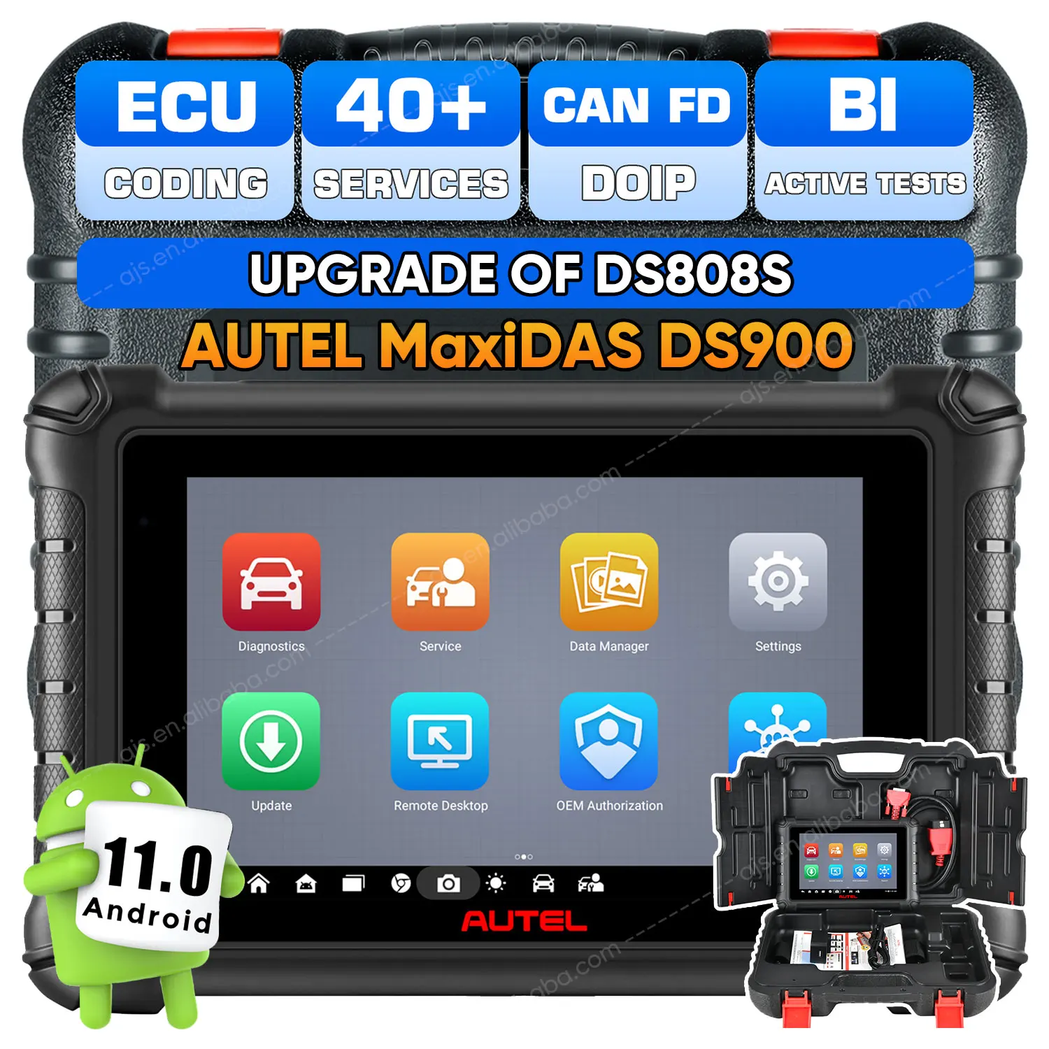[US VERSION] Autel MaxiCheck DS900 Car Full System Diagnostic Tool Code Reader Machine Universal Vehicle OBD2 Scanner Tools