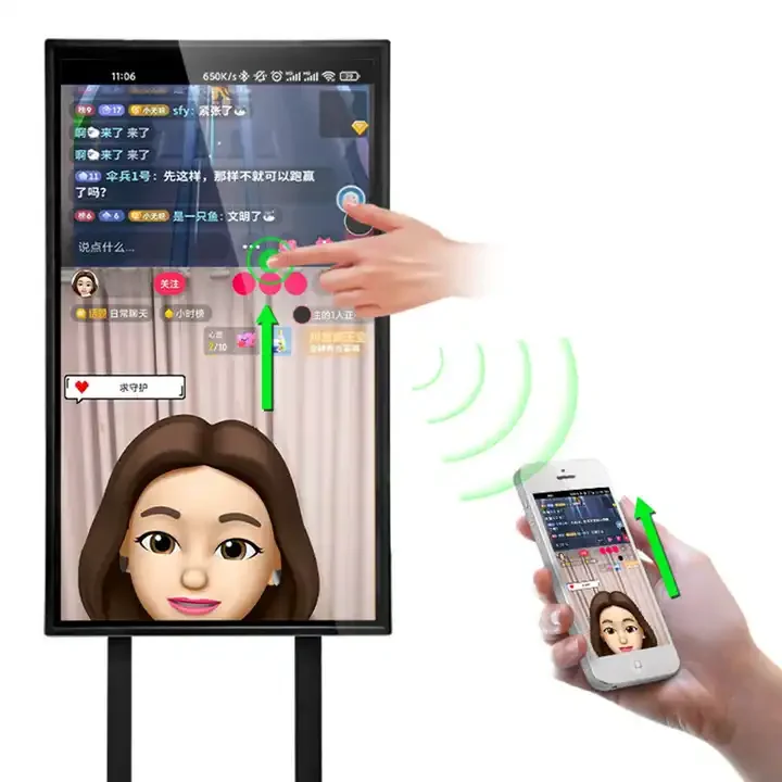 Live Streaming Display Screens Live Stream Video Online Big Screen Tiktok Live Stream