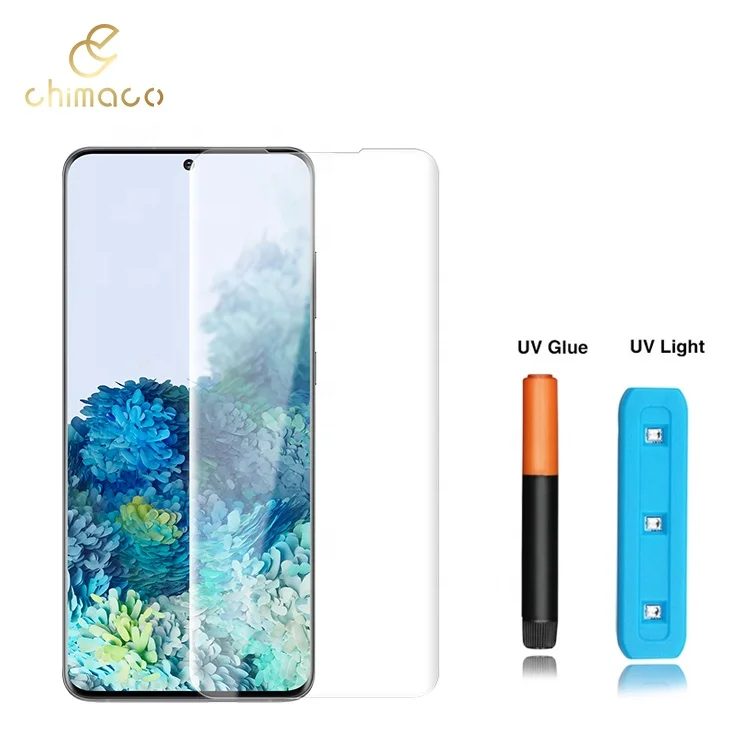 Easy Installation No Reside Mobile Screen Guard UV Tempered glass Mobile Screen Protector